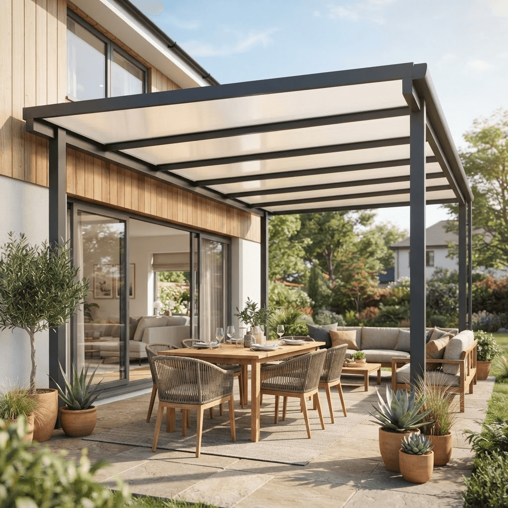 Polycarbonate Shed
